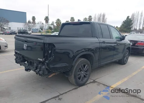 2019 Honda Ridgeline Sport from USA, damaged, VIN 5FPYK3F13KB037232